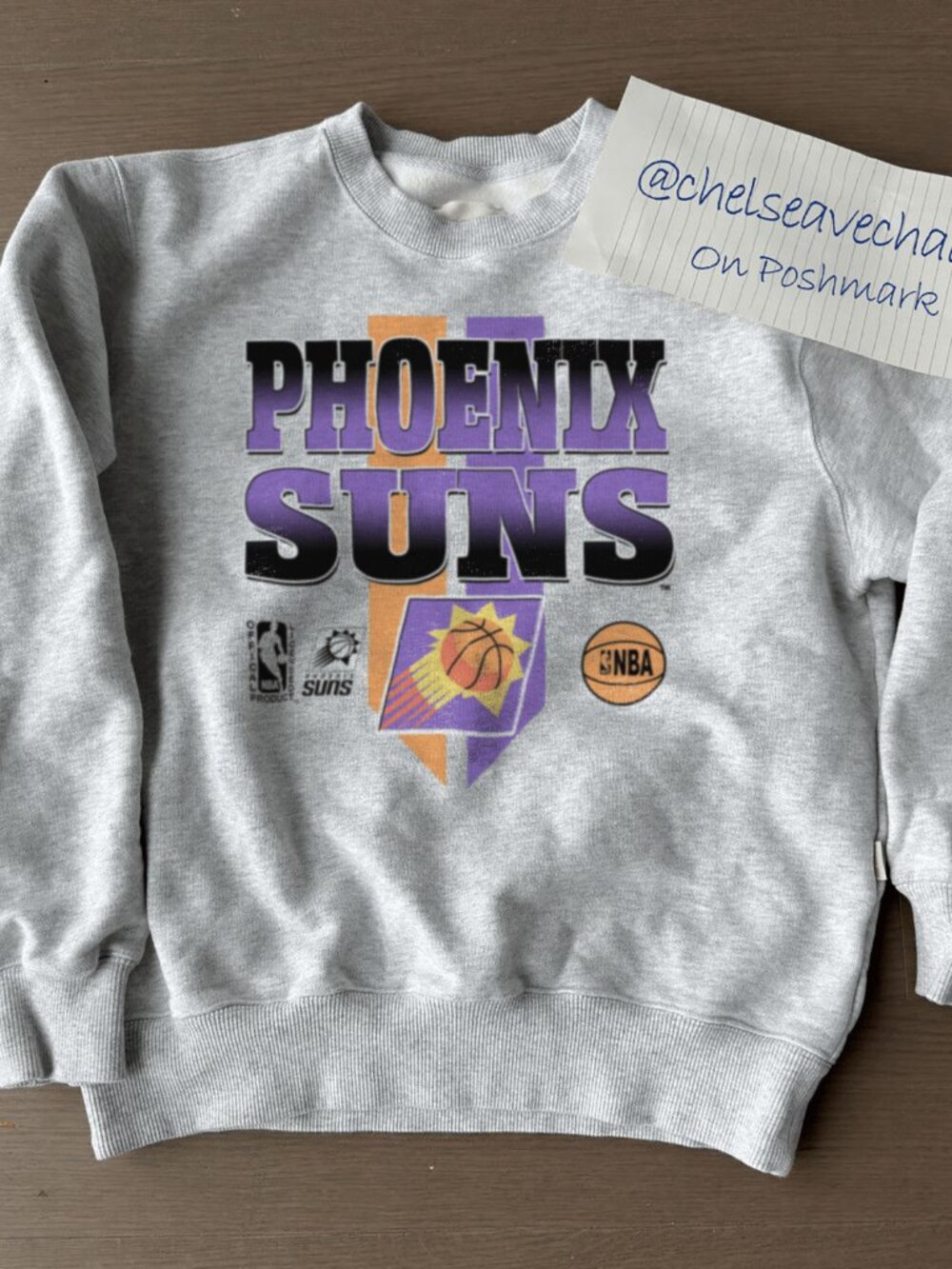 Vintage 1993 Phoenix Suns Basketball Sweatshirt Retro NBA Phoenix Suns Shirt Tee